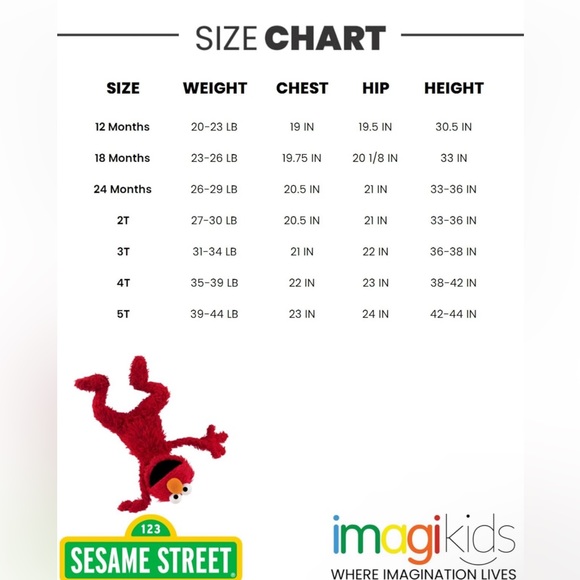 Cutest one piece Elmo giggle monster outfit !!!!! 2T - Picture 4 of 5